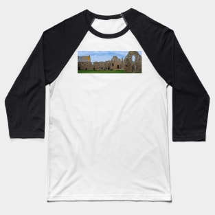 Panorama of Dunnottar castle in Aberdeenshire, Scotland Baseball T-Shirt